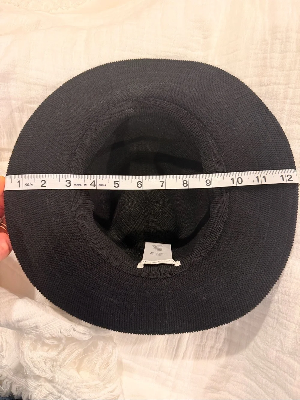 Black Wide-Brim Hat - Classic Woman's Accessory